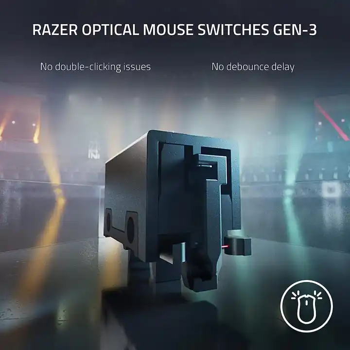 Razer DeathAdder V3 Pro 경량 광학 무선 게이밍 마우스, 30k DPI