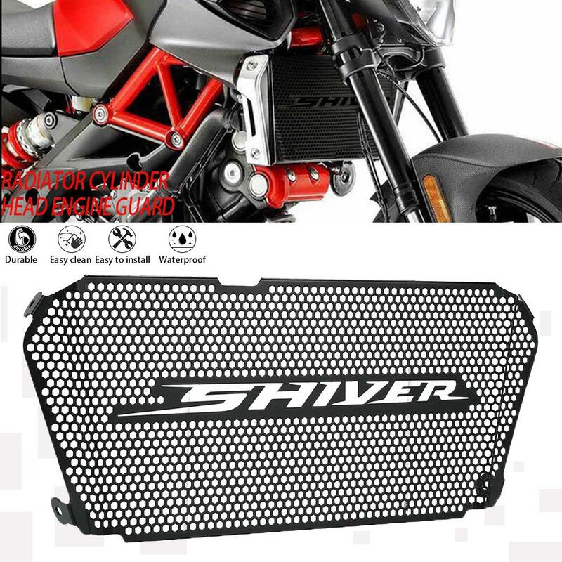 Cubierta de rejilla de radiador de motocicleta, protector de protección para Aprilia Shiver SL 750, 2007-2017, SHIVER 900, 2018-2023, 2022