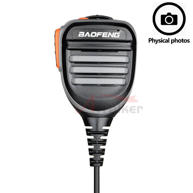 Waterproof Shoulder Speaker Microphone for Walkie Talkie TYT TH-UV8000D MD-380 Baofeng UV-5R UV-S9 UV-13 PRO UV-16
