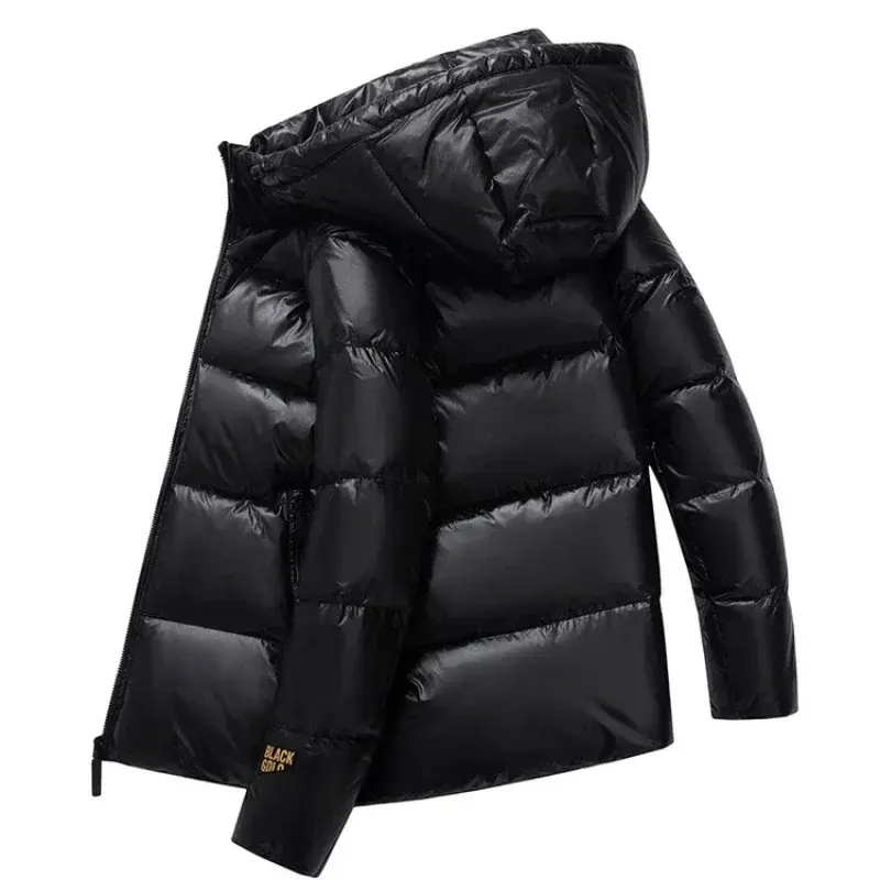 Новый Зимний теплый мужской износостойкий хлопковый костюм мужская повседневная куртка с мультяшным дизайном короткие толстые куртки