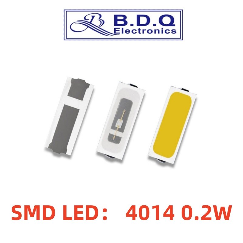 500 sztuk LED SMD 4014 0.2W czerwony niebieski zielony ciepły biały żółty różowa dioda LED koraliki do lampy dioda emitująca światło wysoka jasna jakość