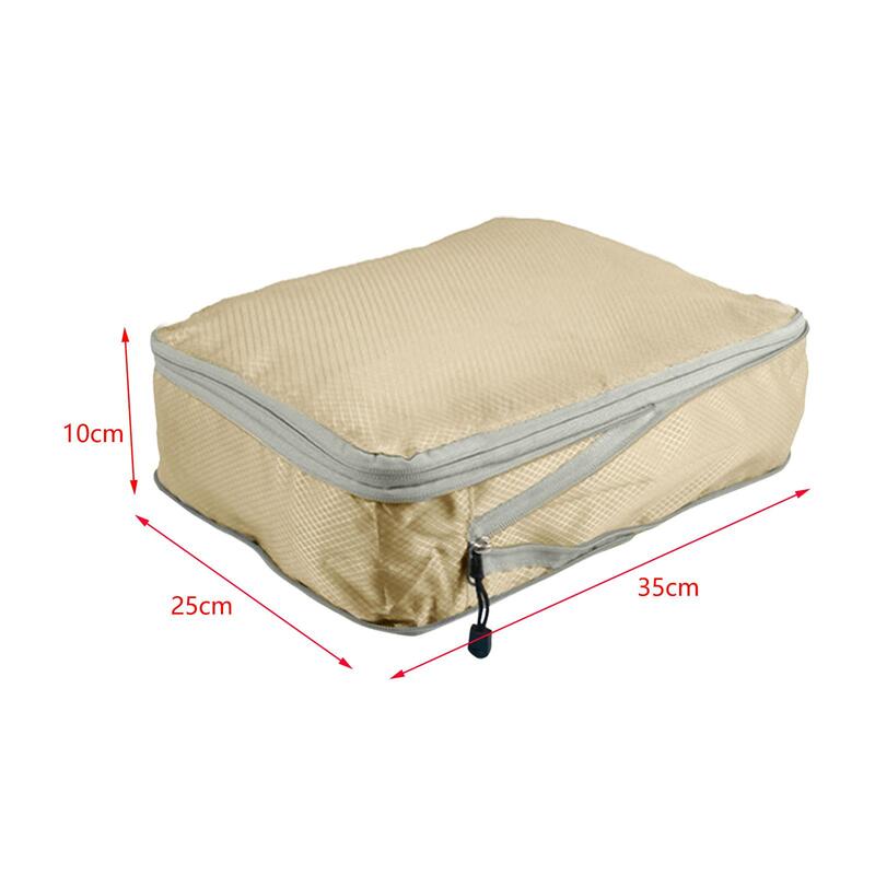 Упаковочный кубический Органайзер на молнии для хранения одежды, чемодана, сумки, органайзер для багажа, сумка для хранения багажа, для обуви, носков, полотенец, рубашек