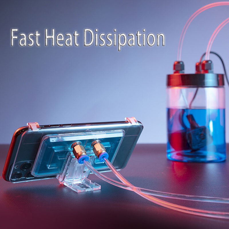 PUBG Gamepad telefon Cooler mobilny chłodzenie wodne Pad przenośny Radiator Coolerpad wentylator chłodzący dla androida Iphone Smartphone wentylator