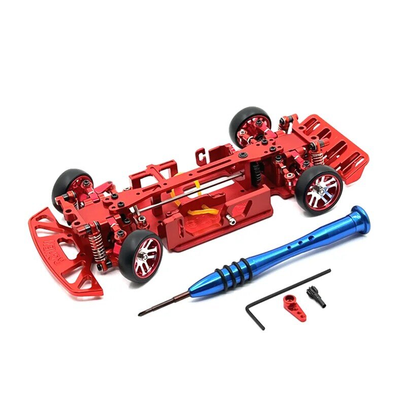 Aggiornamento del metallo Servo 28T Per WLtoys 1/28 284131 K969 K979 K989 K999 P929 P939 RCO1 MINI-Q MINI-Z Parti di Automobili del RC