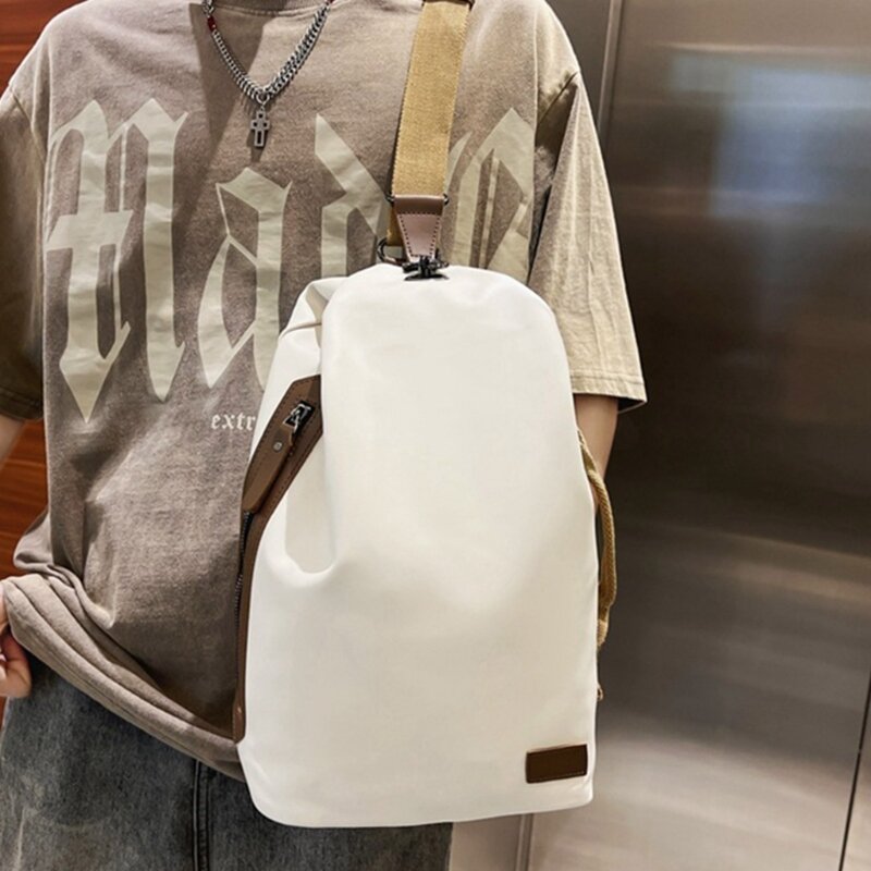 حقيبة صدر للطلاب، حقيبة كروس كاجوال للنساء، حقيبة كتف للرجال، للاستخدام اليومي