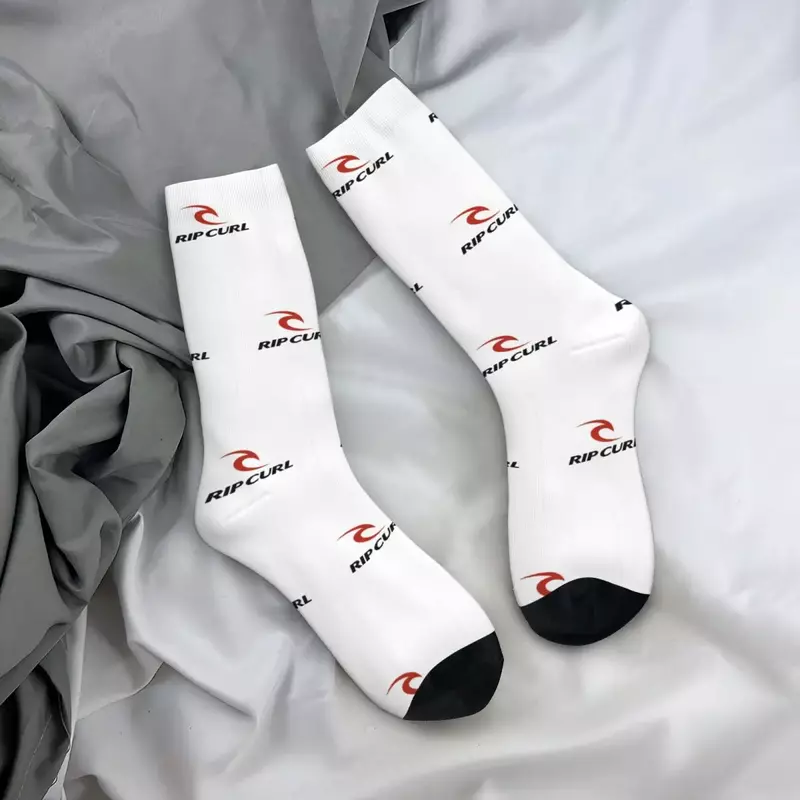 Rip Curl Logo Socken Harajuku Schweiß absorbierende Strümpfe die ganze Saison über Socken Zubehör für das Geburtstags geschenk der Frau