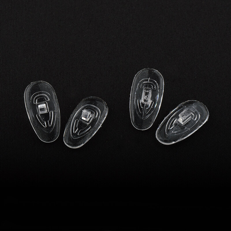 Almohadillas de silicona para gafas, accesorio de reparación, tornillo de empuje, 15mm, 16mm, 17mm, 50 pares (100 piezas)
