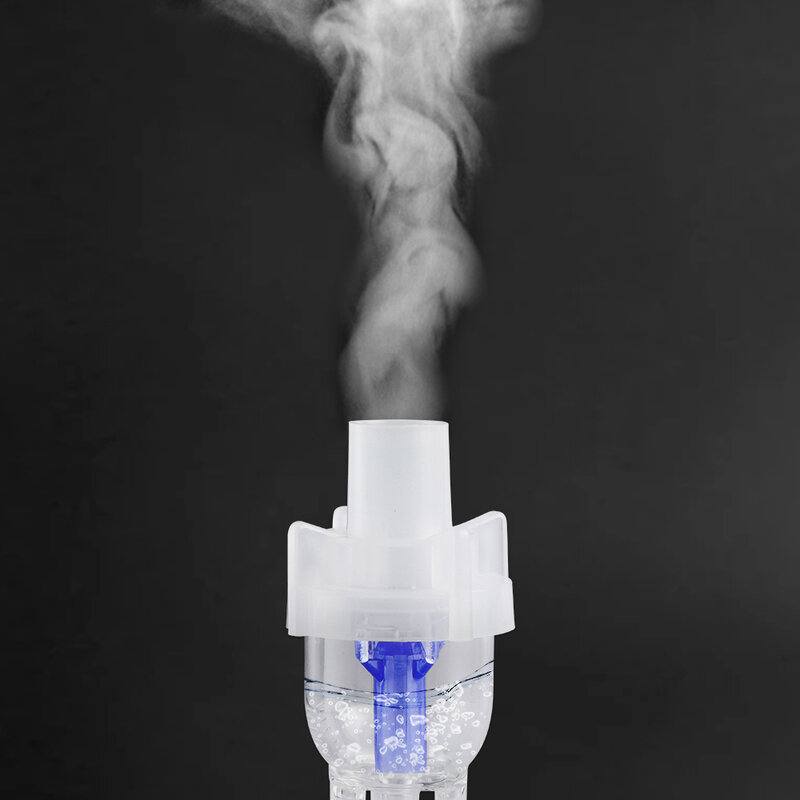 6ML/10ML 50 sztuk nebulizator puchar inhalator dla astmatyków nawilżacz akcesoria do sprężarki inhalator zestaw leków urządzenie do gotowania na parze