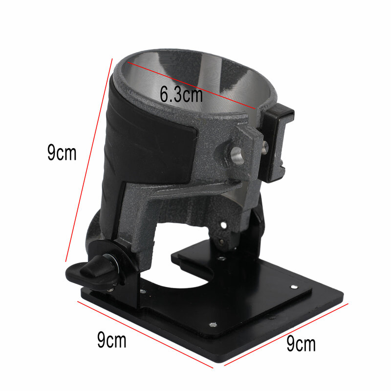 Milling Trimmer Base Plunge Router Base Cutter Router Tilt Base Trimmer Machine Woodworking Tools Adjustable Angle Compact