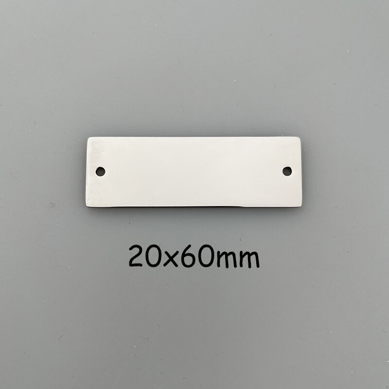 Connecteur de Bracelet rectangulaire en acier inoxydable, 30 pièces, 18x32mm, connecteur métallique de perle