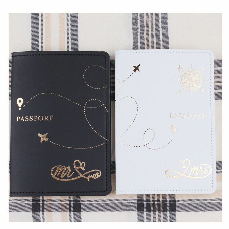 PU Leather Passport Cover Multifunction Waterproof Multi-card ID Card Pouch Passport Holder Case Unisex