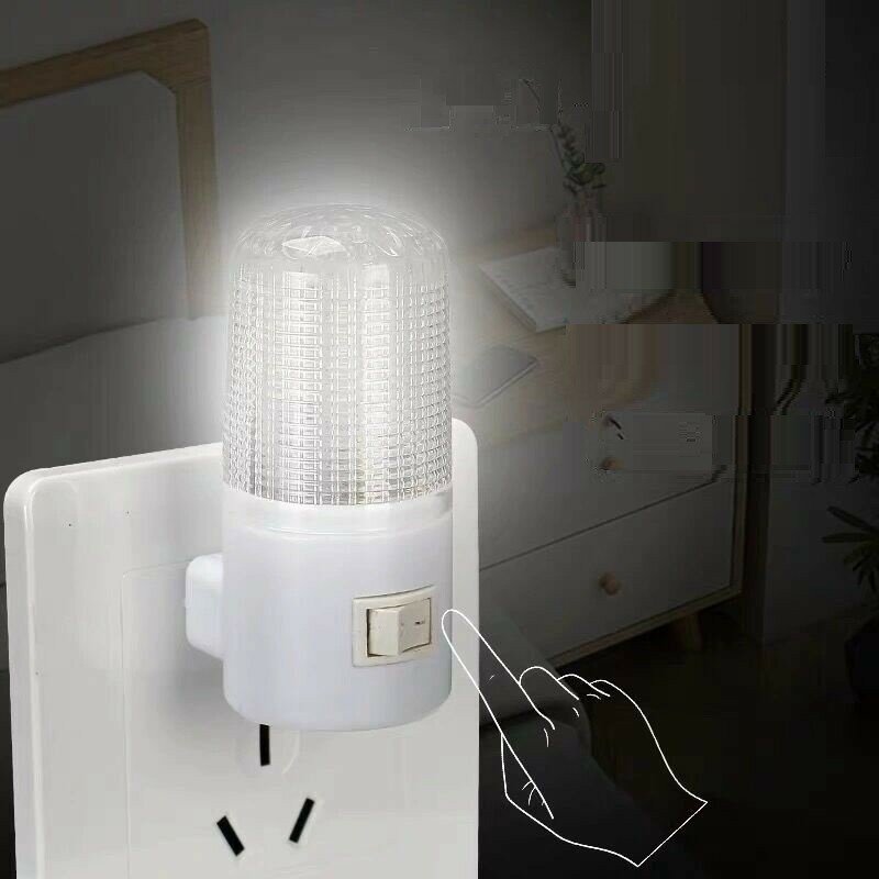 Soket LED Lampu Malam Dalam Ruangan Lampu Dinding Makan Bayi Lampu Samping Tempat Tidur Lorong Malam Pencahayaan Kabinet Lampu Tangga
