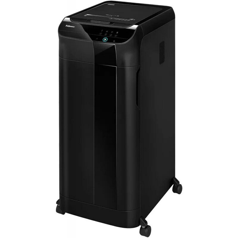 Fellowes AutoMax 600M 2-in-1 Heavy Duty Auto Feed Commercial Paper Shredder with Micro-Cut