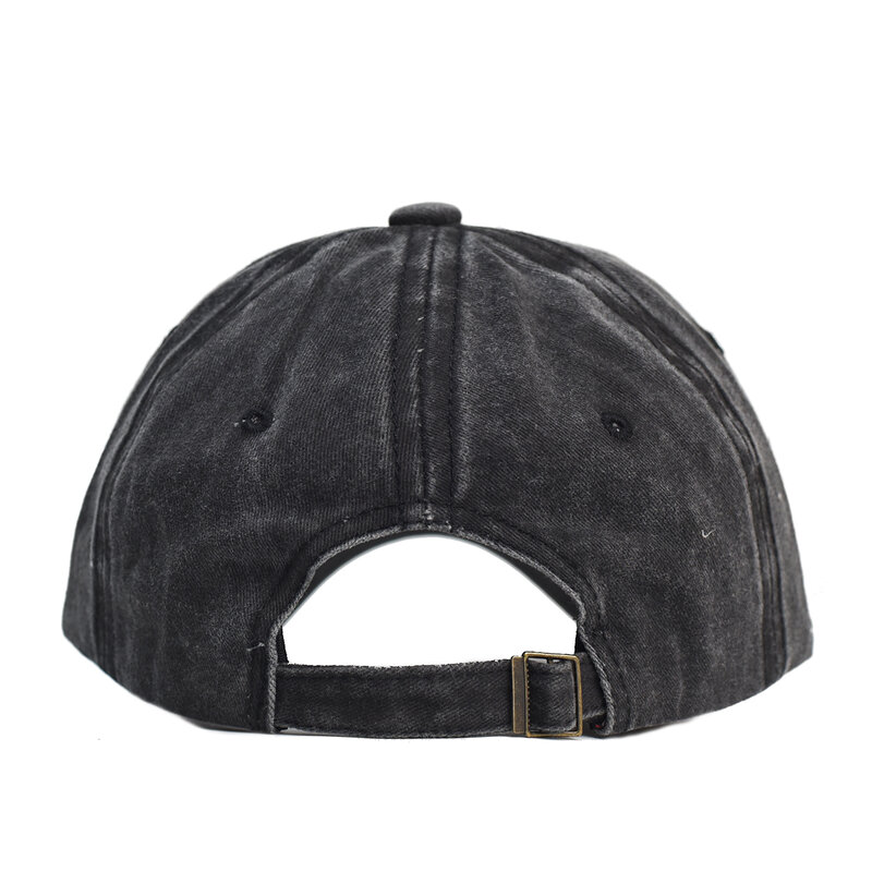 Doesn‘t matter Spring Autumn Washed Cotton Baseball Caps Men Women Vintage Embroider Hat Unisex Adjustable Snapback Hip Hop Hats
