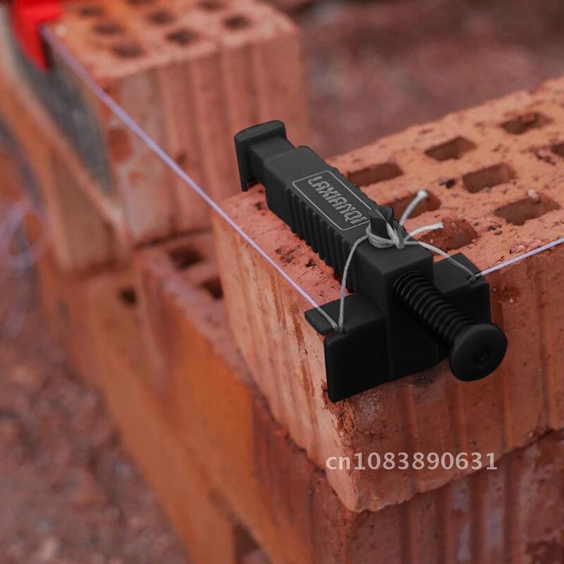 Strumento di costruzione per muratura 5 pezzi livellatore di misurazione disegno fissatore per mattoni Runner per muratura estrattore per cavi da costruzione