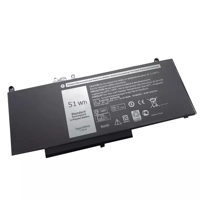 LMDTK 노트북 배터리, 델 래티튜드 E5250 E5450 E5550 7.4V 51WH 용, G5M10, 신제품