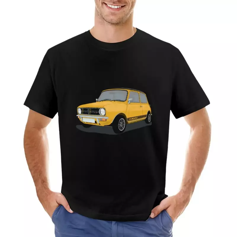 Camiseta gráfica Mini Clubman dos homens, Tops, Oversize