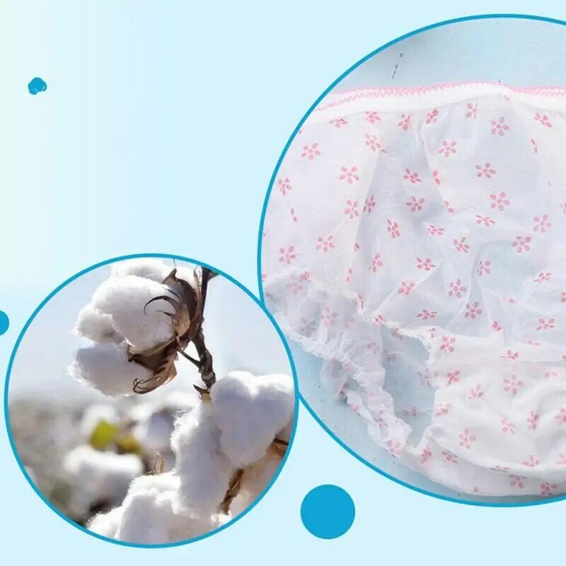 7 pz/set biancheria intima usa e getta per adulti pannolini ad alta assorbenza in cotone di grandi dimensioni donna incinta materna elementi essenziali dopo il parto