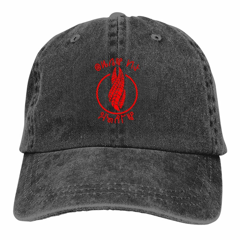 Pure Color Cowboy Hats Unitology Symbols Marker Women's Hat Sun Visor Baseball Caps Dead Space Peaked Trucker Dad Hat