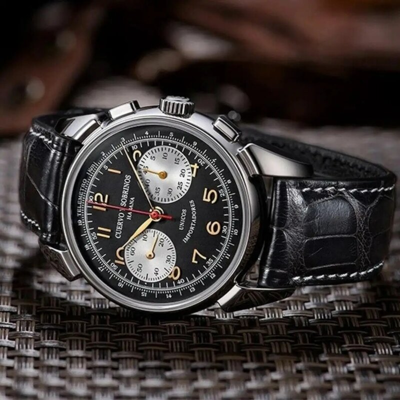 Kurvo CYS Series Business Men's Boutique Watch High Quality Quartz Double Eyes Multifunctional Date Men's Luxury Quartz Watch