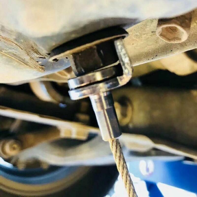 Korek spustowy oleju narzędzie do usuwania silny olej magnetyczny wtyczka Remover klucz pałeczki anty oparzeniowe Auto konserwacja samochodu narzędzie