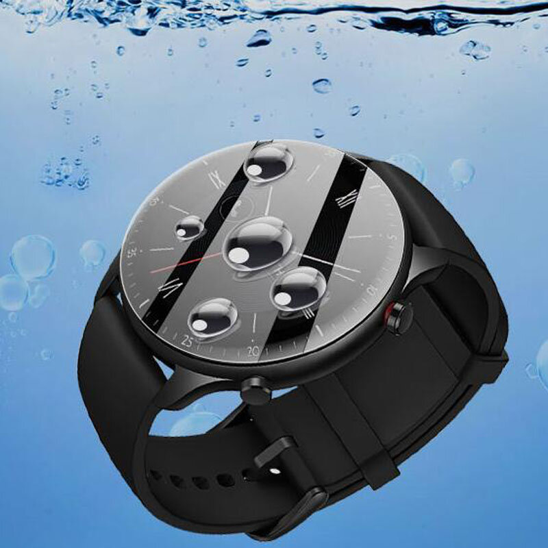 5pcs TPU Soft Smartwatch Clear Protective Film Cobertura Completa Para Amazfit GTR Mini 2023 Smart Watch Acessórios Protetor de Tela