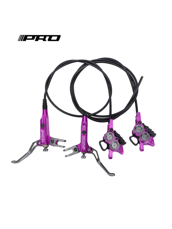 IIIPRO E4 マウンテン バイク油圧ブレーキ 800/1550 mm フロントとリア ブレーキ冷却 4 ピストン油圧 AM 電動自転車 MTB ディスク ブレーキ