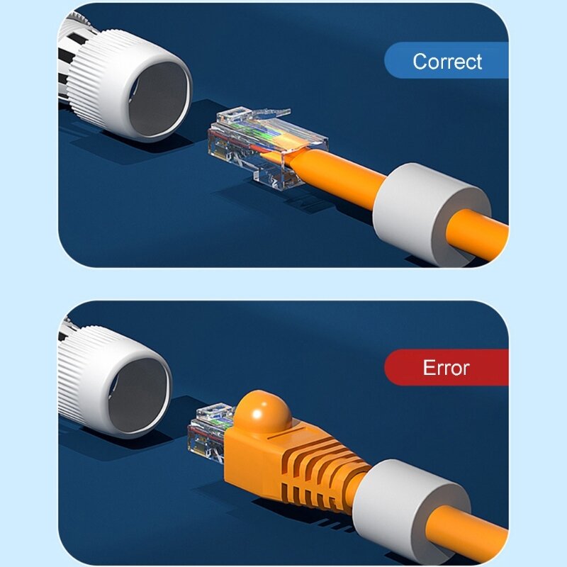 YYDS Прочный водонепроницаемый разъем RJ45 IP67 Разъем Ethernet-кабеля Удлинитель сетевого кабеля Передача на сотни метров