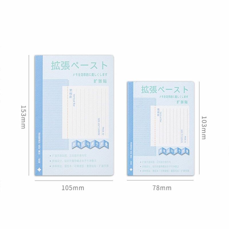 Koreańskie etykiety do czytania pamiętnika N razy samoprzylepne materiały biurowe zapisywalne etykieta samoprzylepna zakładki notatnik kartki samoprzylepne