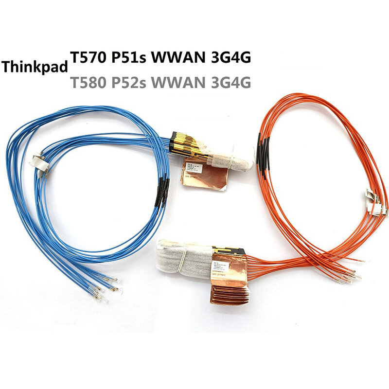 Original Thinkpad T570 T580 P51s P52s Laptop WWAN 4G Antena FRU 01ER017 01YR462