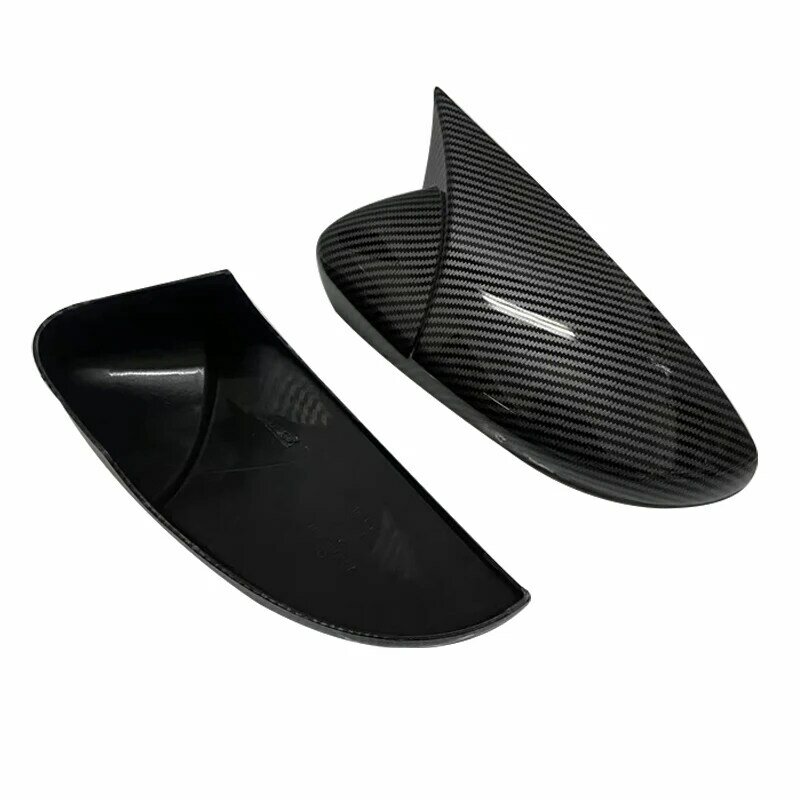 2x Carbon Look Side Wing Mirror Cover For VW For Volkswagen Golf 6 MK6  GTI GTD 2009-2013 Side Rear View Mirror Cap Cover