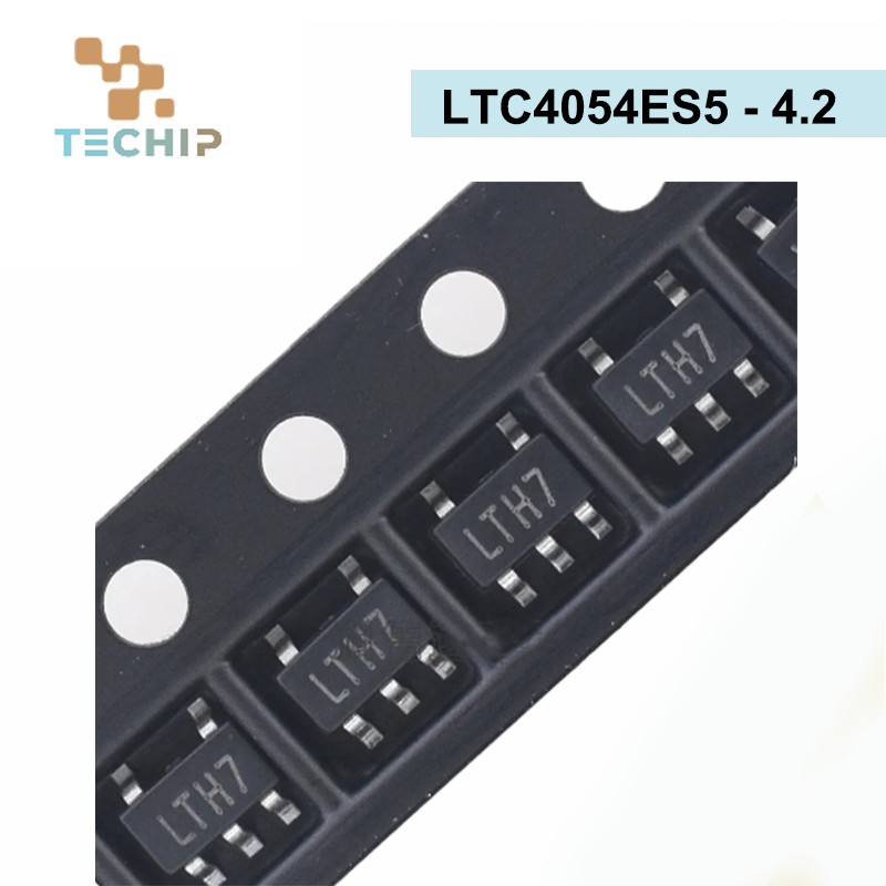 Carregador de bateria do Li-íon IC, LTC4054, LTC4054ES5-4.2, LTH7, SOT23-5, 20-100 PCes pelo lote