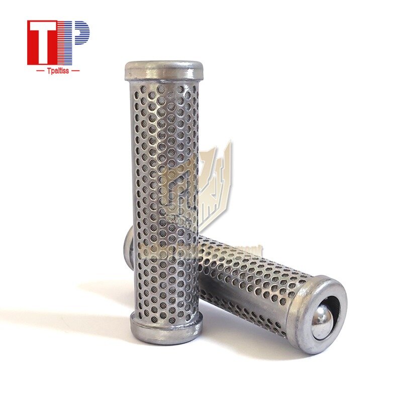 Tpaitlss-Pantalla de filtro de bomba 930006, malla 40/60/100 para máquina de pulverización sin aire Titan, jaula de válvula de recolección de líquido de acero inoxidable
