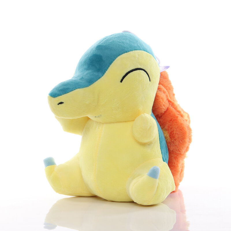 1 szt. 18cm Pokemon Cyndaquil pluszowe zabawki lalki Kawaii Anime Cyndaquil pluszowe miękkie zabawki pluszowe prezenty dla dzieci Childre
