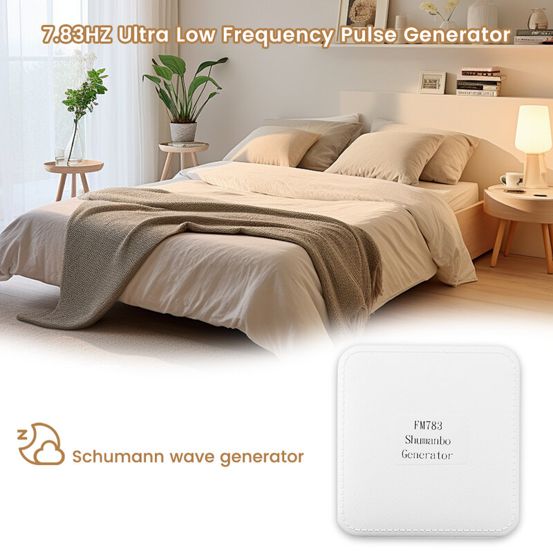 Генератор волн Шуманна 7,83 Гц, ультранизкочастотный импульсный генератор FM783 с USB-кабелем 5 в А