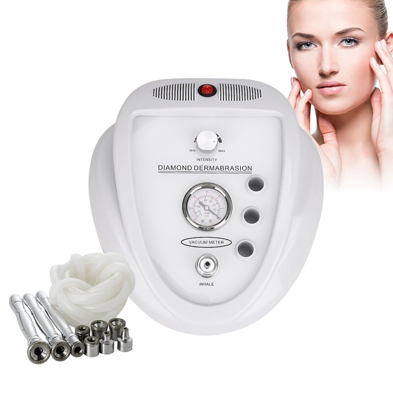 AOKO 3 in 1  Diamond Microdermabrasion Machine Suction Power Professional Dermabrasion Home Use Facial Skin Care Machine