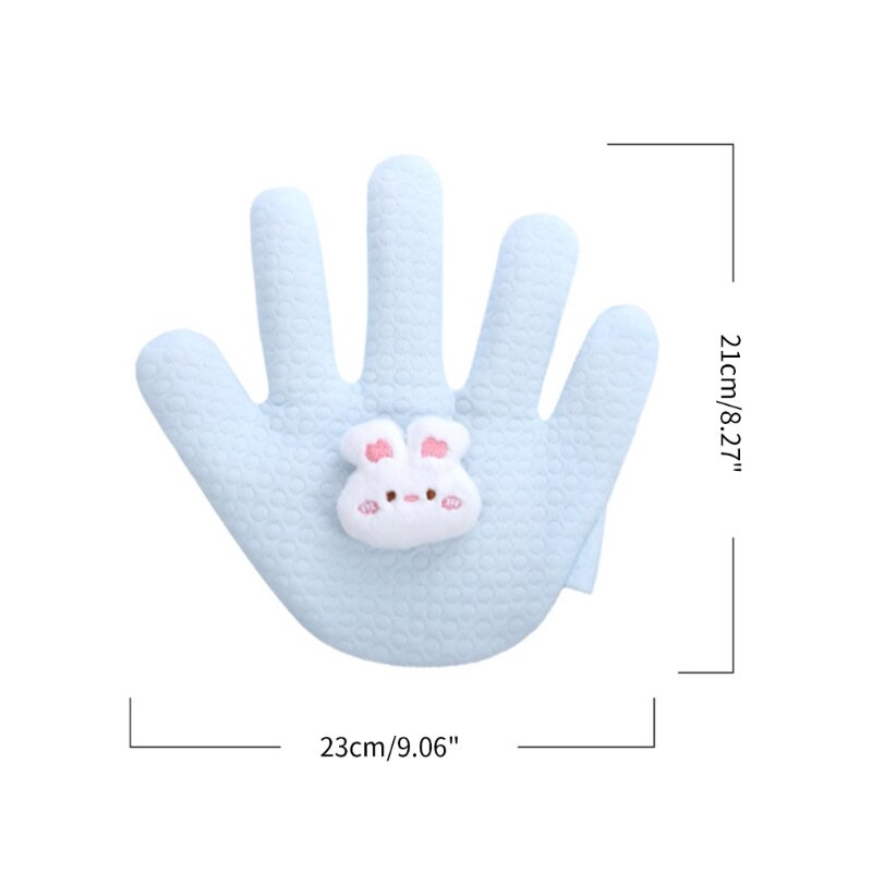 아기 안티 점프 진정 손바닥 아기는 손바닥을 진정시킵니다 귀여운 만화 동물 디자인