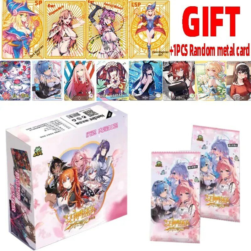2023 neue Göttin Geschichte ns 0 m10 Karte Booster Box Sammlung Mädchen Party Badeanzug Bikini Anime Spiel Weihnachten Kinderspiel zeug