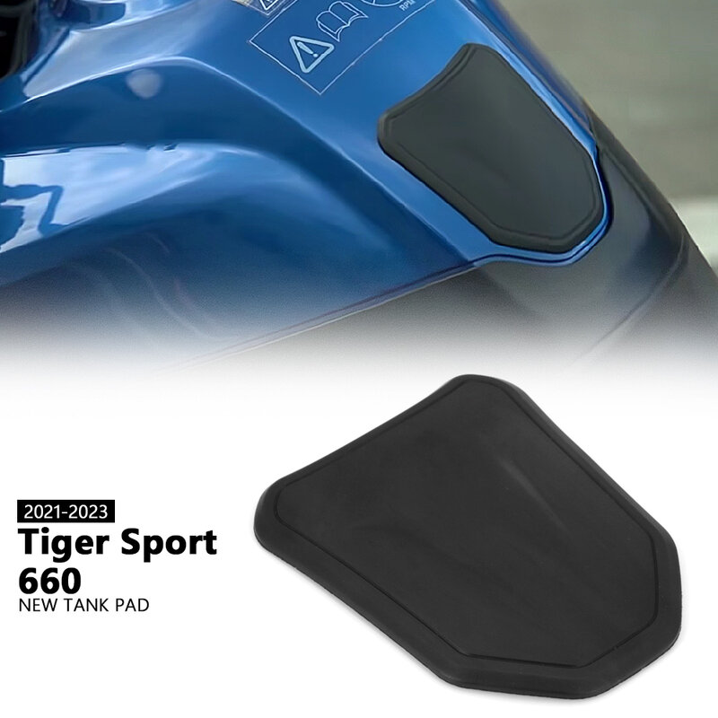 With Logo Motorcycle Tank Pad Top Clamp Upper Front End Decals Stickers For TIGER SPORT 660 Tiger Sport 660 2021 2022 2023