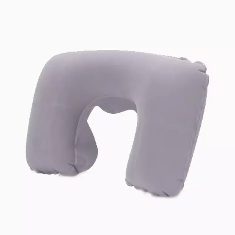 Funcional inflável pescoço travesseiro inflável em forma de u viagem travesseiro cabeça do carro pescoço resto almofada de ar para viagem pescoço travesseiro