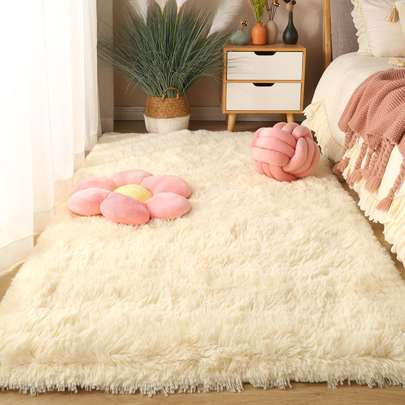 Carpet Fluffy Bedroom Carpet Teen Door Mat Nordic Style Soft Large Size Kid Floor Cushions Living Room Carpets Home Decoration