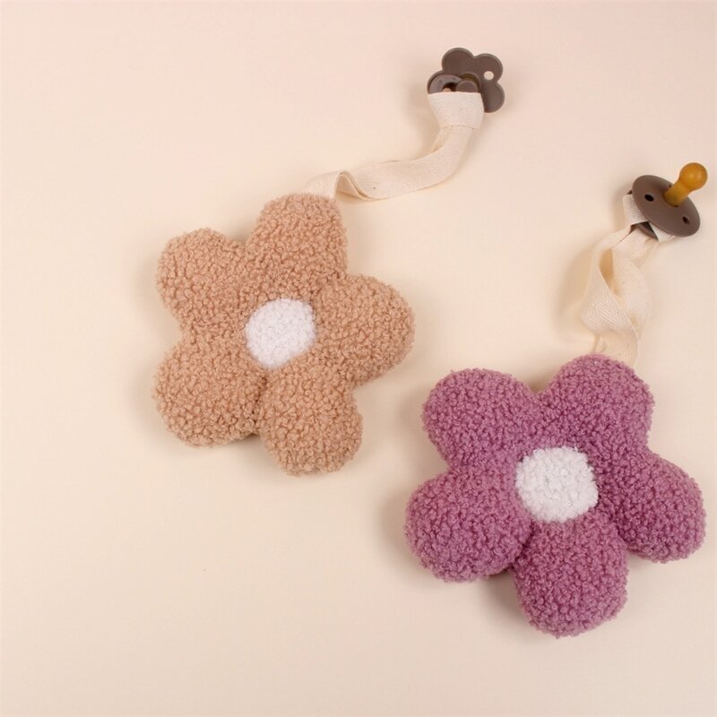 Cute Flower Chupeta Pendant, Chupeta Prático, Ornamento decorativo do bebê, Estilos de conforto para seu bebê
