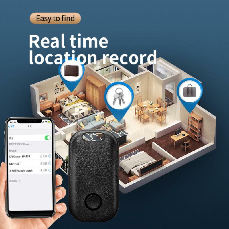 RYRA Bluetooth GPS Tracker Para Apple Encontrar Meu Mini Rastreador Inteligente Faixa Reversa Perdido Telefone Móvel Pet Crianças IOS Sistema Tag Inteligente
