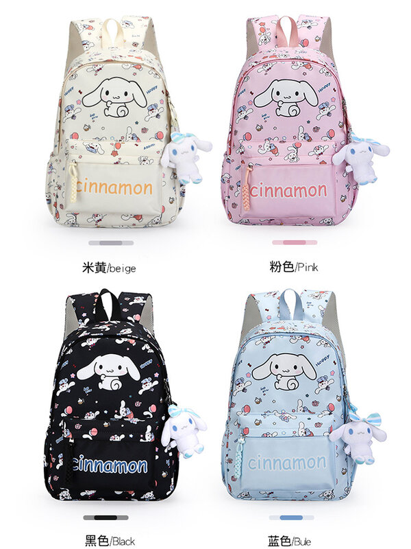 Школьный портфель HelloKitty с героями мультфильмов для учеников начальной школы, милый и модный вместительный школьный рюкзак для женщин