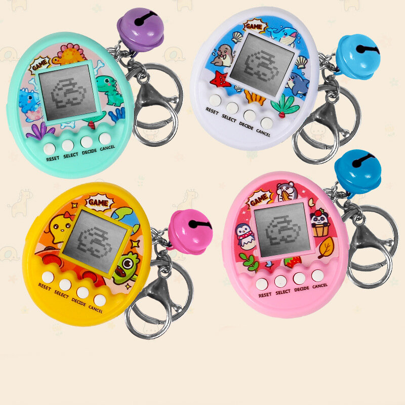 Nostalgic Electronic Pets Tamagotchi Funny 168 Petshandheld Electronic Game Machine Digital Pet Toys Cyber Pixel Play Toys