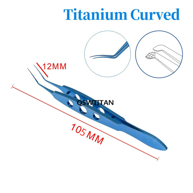 티타늄 스테인리스 스틸 우트라타 스타일 캡슐 포셉, 안과용 기구