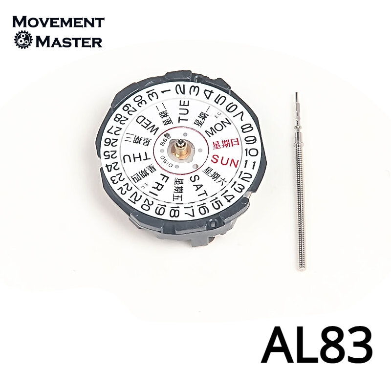 Tianmadu AL83 gerakan kuarsa asli Jepang baru AL83A suku cadang pengganti gerakan jam tangan elektronik