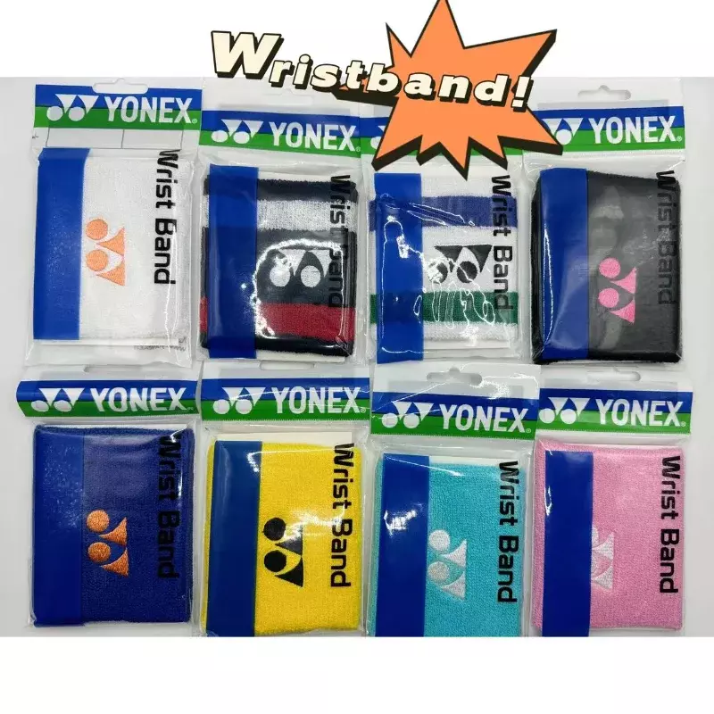 YONEX-Bracelet de badminton et de tennis classique, absorbant la sueur, fitness, anti-entorse, protection du poignet épaissie, sports du 75e travailleur