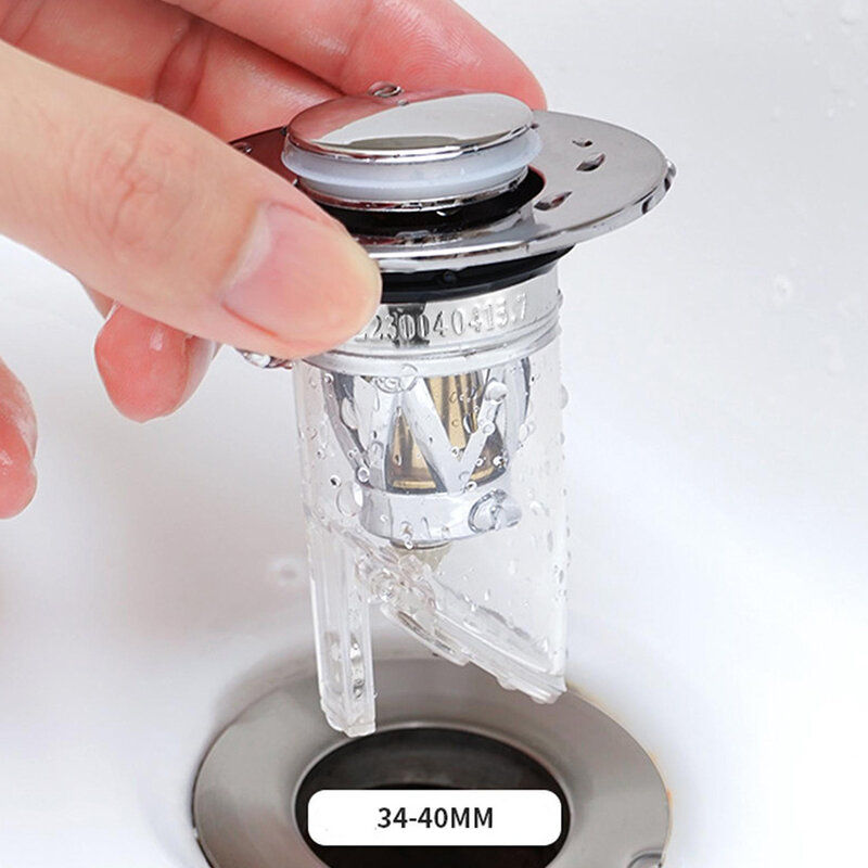 1pc Bacia Up Dreno Filtro Universal Banheiro Sink Plug Stopper Wash Basin Núcleo Bounce Encanamento Ferramentas Da Cozinha