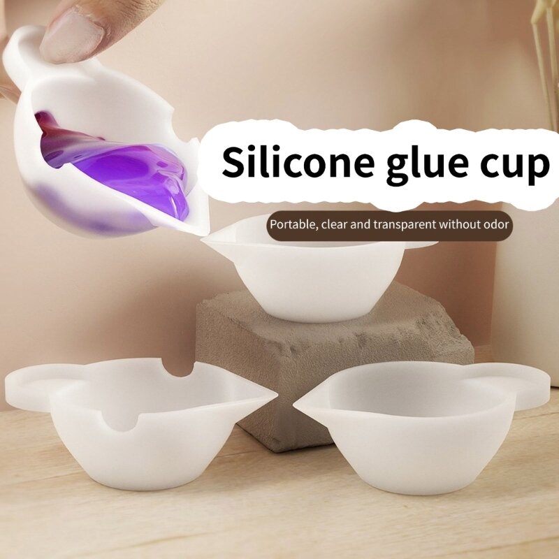 Silicone Mixing Measuring Cup Mold UV Resin Mold DIY Casting Jewelry Tool Epoxy